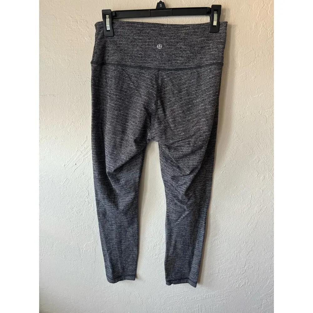 Lululemon Heathered Gray Leggings Size 4